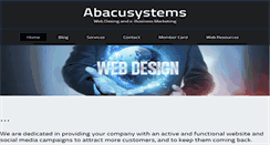 Desktop Screenshot of abacusystems.com