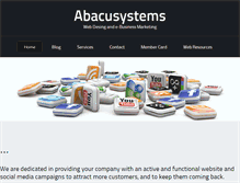Tablet Screenshot of abacusystems.com